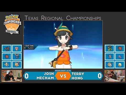 Terry Hong vs. Joshua Mecham | #PlayPokemon 2019 Dallas Regional Championships Round 8b