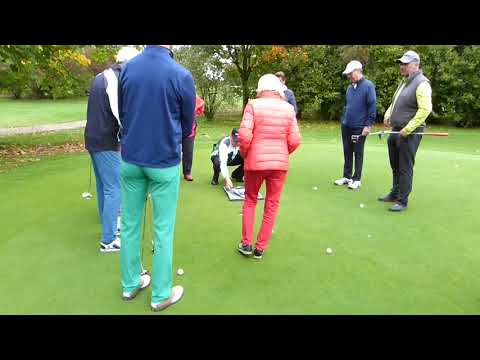 Einblick in das Aimpoint Seminar mit Rolf Kinkel im Golfclub Memmingen