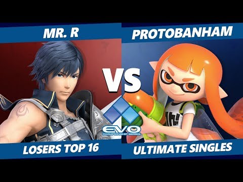 [OFFSTREAM] EVO 2019 SSBU - BC | Mr. R (Snake, Chrom) Vs. ProtoBanham (Lucina, Ink) Ultimate Top 16
