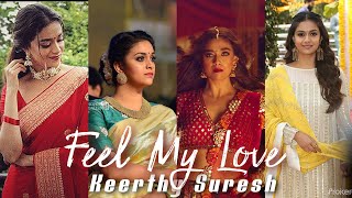 Feel My Love 💙 // Keerthy Suresh cute whatsapp 