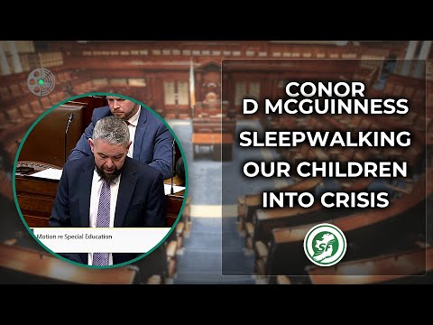 Conor D McGuinness: Government sleepwalking children into crisis