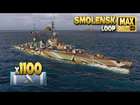 Cruiser Smolensk: How a professional duo plays in "World of Warships"