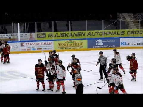 Nujakointia KooVeen pelissä.