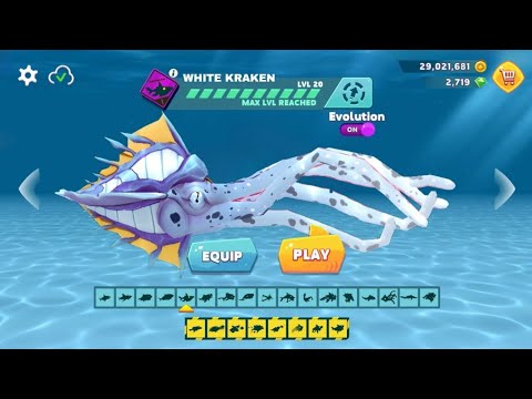 KRAKEN NEW LIVE EVENT MAY 2023 (SHARK INVADER KILLER) - Hungry Shark Evolution