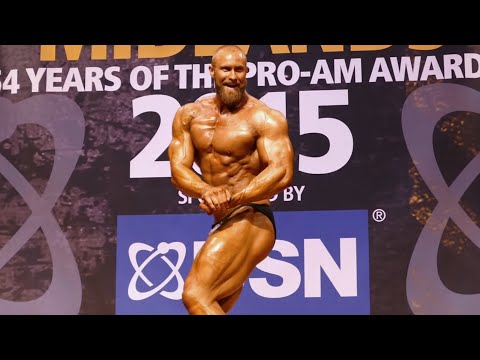 Josh Maley - NABBA Midlands Pro-Am 2015 - Men Tall Winner