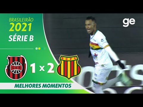 Gols e lances de Brasil de Pelotas x Sampaio Corrêa