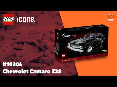 LEGO Icons 10304  Chevrolet Camaro Z28