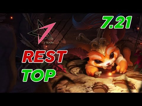 J team Rest Gnar Top Patch 7.21 Pro Replay