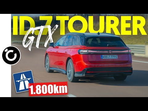 VW ID.7 Tourer Langstreckentest - wie oft muss der GTX Laden?
