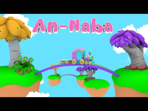 Animation 3D Juz Amma An Naba For Children memories with Battar Trains Hijaiyah | Abata Channel