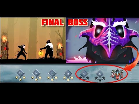 Ninja Arashi 2 last level final Boss | new levels 79,80 unlocked