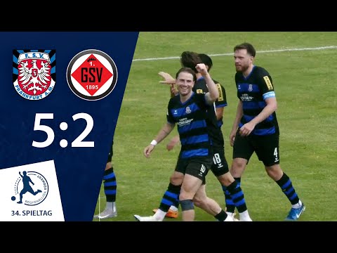 Dreierpack zum Torschützenkönig | FSV Frankfurt - 1. Göppinger Sportverein 1895 | 34. Spieltag RLSW
