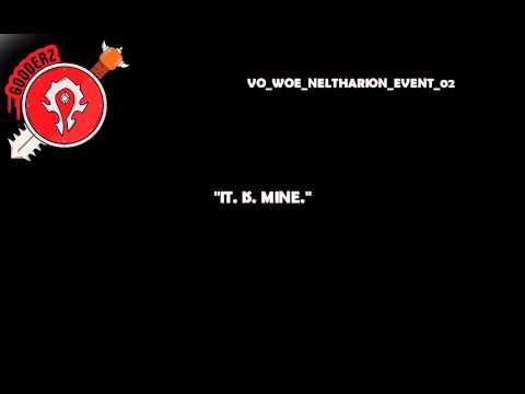 4.3 PTR Preview - Neltharion Voice