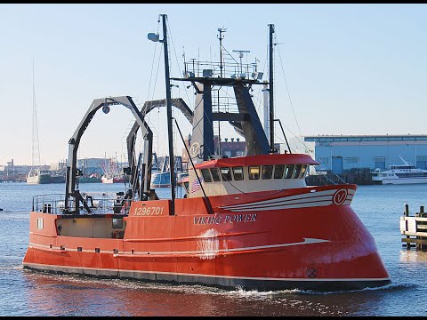 "F/V Viking Power" - New State-of-the-Art Scallop Fishing Vessel - New Bedford, MA - Fleet Fisheries