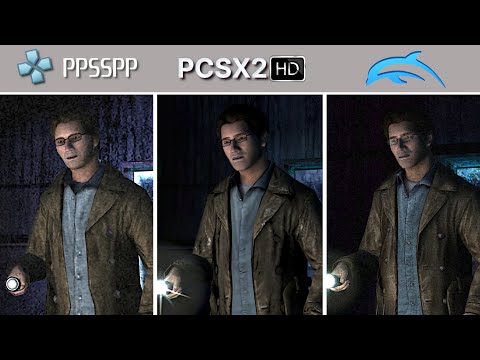 Silent Hill Shattered Memories | The best way to play on pc | PPSSPP vs PCSX2 vs Dolphin Comparison