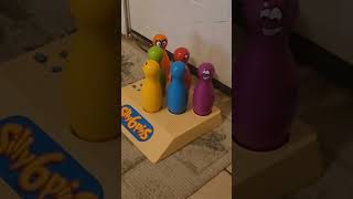 Silly 6 Pins Bowling Game #bowling #bowlingvideos #vintagegame