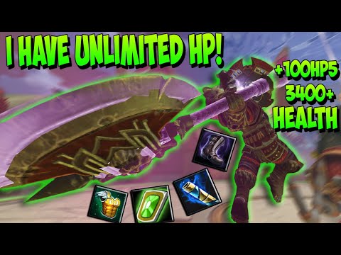 I CAN NEVER RUN OUT OF HP! OUTHEAL LITERALLY EVERYTHING! 100 HP5! - Masters Ranked Duel - SMITE