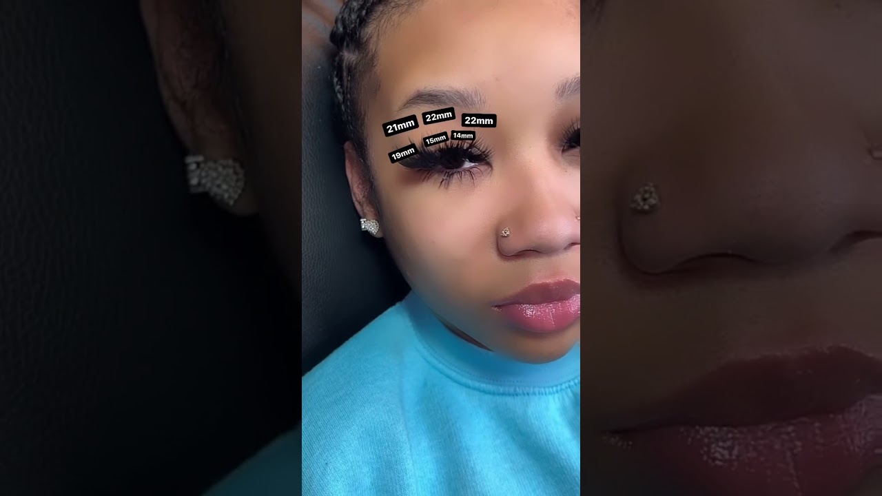 Lash map firer for Beyoncé concert #grwm #hairstyle CD #lashes #shorts