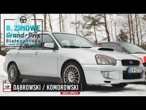 Dąbrowski / Komorowski - Subaru Impreza - 8 Zimowe Grand Prix Białegostoku
