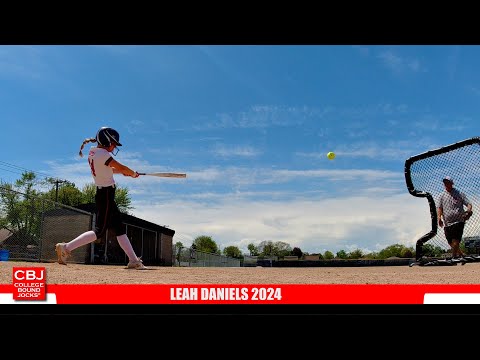 Leah Daniels 2024 Shortstop/Outfielder Softball Skills Video