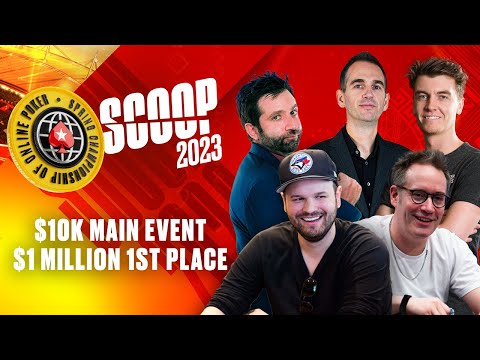 SCOOP 2023: $10K NLHE Main Event Final Table - James, Joe, Sam, Griffin and Fintan ♠️ PokerStars