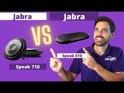 SHOWDOWN Jabra Speak 810 vs Jabra Speak 710 Speakerphones  - MIC & SPEAKER TEST!