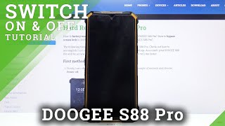 Doogee S88 Pro - How to Switch On