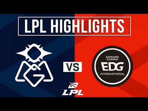 OMG vs EDG Highlights ALL GAMES | LPL 2025 Split 2 | Oh My God vs EDward Gaming