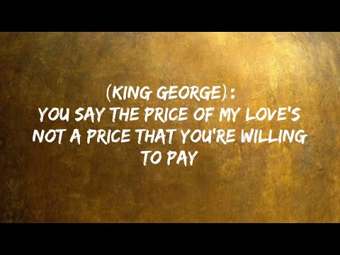 You'll Be Back - Hamilton (lyric video)