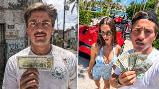 $100 vs $1000 Day in Miami