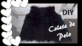 DIY: COLETE PELO FAKE