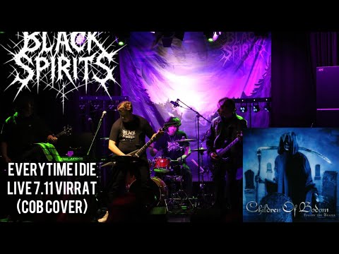 Black Spirits- Everytime i Die (Cob cover) live 7.11.2025 Virrat