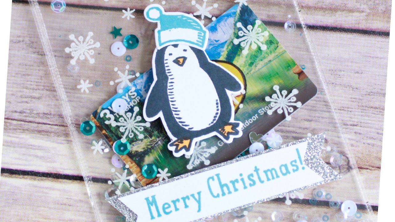 Clear Shaker Card Tutorial