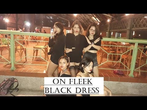 ON FLEEK || BLACK DRESS || KPOP 4FUN 2018