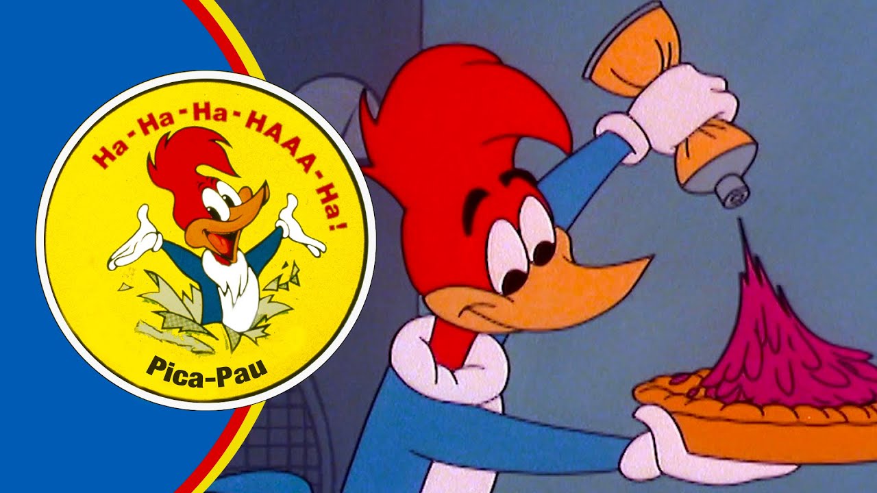 Pica-Pau Experimenta Comida de Astronauta | 2.5 Horas de Episódios Antigos | Pica-Pau em Português