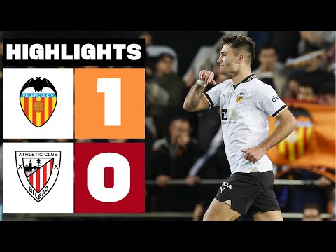 Resumen de Valencia vs Athletic Jornada 21