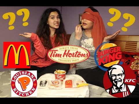 GUESS THE FRY CHALLENGE (BLINDFOLDED)