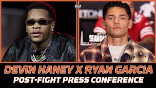 Devin Haney vs. Ryan Garcia Post Fight Press Conference LIVE Stream | MMA Fighting