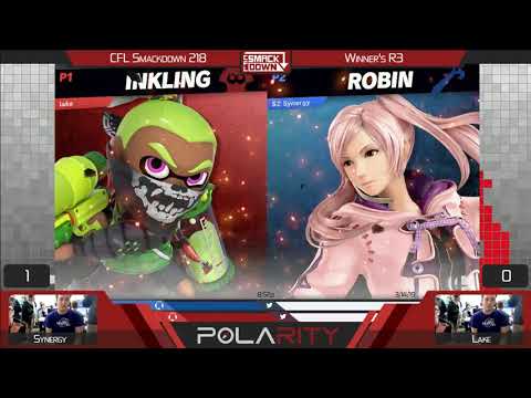 CFL Smackdown Ultimate 218 - Lake (Inkling) vs Synergy (Robin) - Winners R3