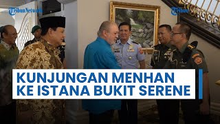 Prabowo Subianto Kunjungi Istana Bukit Serene & Temui Sultan Johor, Harapkan Kerjasama Semakin Baik