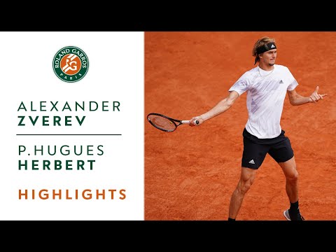 Alexander Zverev vs Pierre-Hugues Herbert - Round 2 Highlights I Roland-Garros 2020