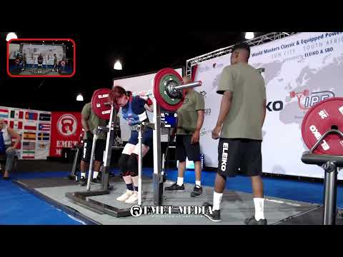 Women M3 - M4, 47 - 63 kg WorldMasters Powerlifting Championships 2024