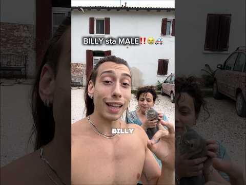 Billy si è fatto MALE‼️😭🚑