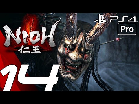 Nioh - Gameplay Walkthrough Part 14 - Ogress Boss Fight (PS4 PRO)