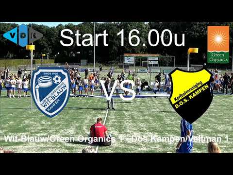 Stadsderby Wit-Blauw 1 - DosKampen 1 19-9-2020