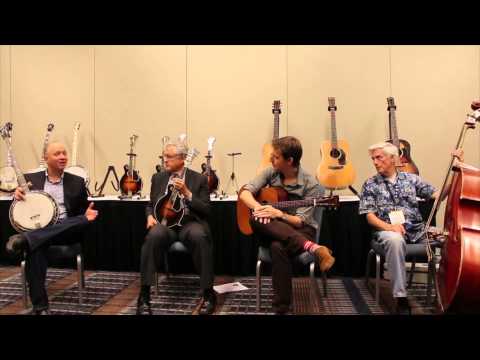 Tony Williamson, Jim Mills mandolin & banjo history talk at IBMA 2013