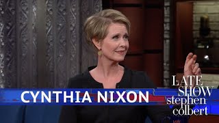 Cynthia Nixon Isn't Just Running To Make A Point
