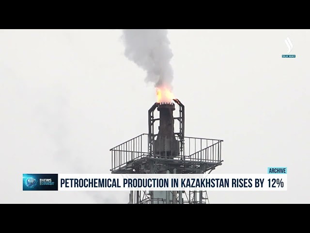 Kazakistan’da petrol ve gaz kimyası üretimi %12’ye arttı