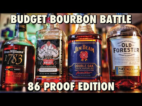 Budget 86 Proof Bourbons!