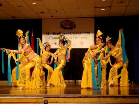 Oriental dancers on Multiculturalism Day 24 June 2012